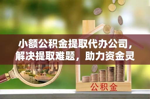 博兴小额公积金提取代办公司，解决提取难题，助力资金灵活使用