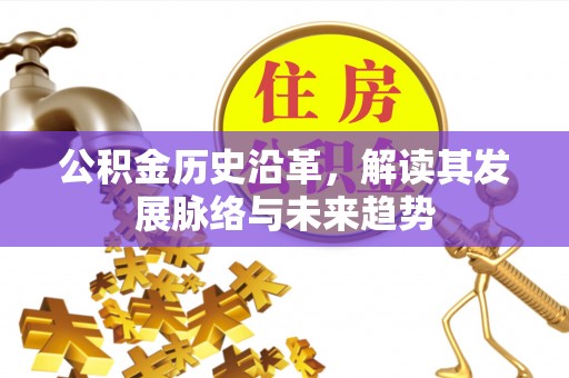 博兴公积金历史沿革，解读其发展脉络与未来趋势