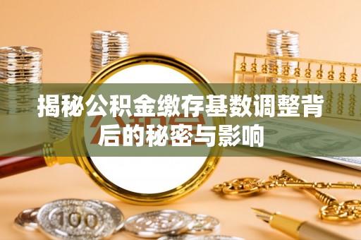 博兴揭秘公积金缴存基数调整背后的秘密与影响